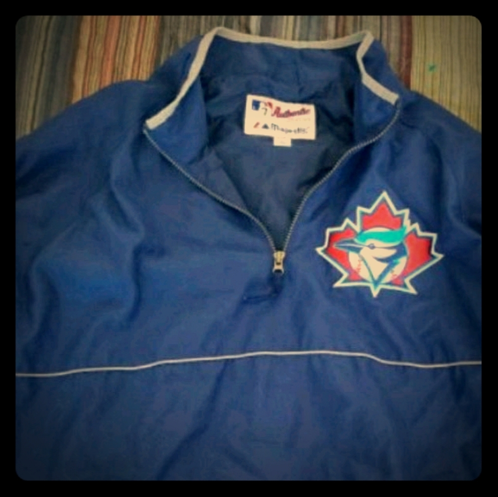 Retro Mlb blue Jay's jacket authentic